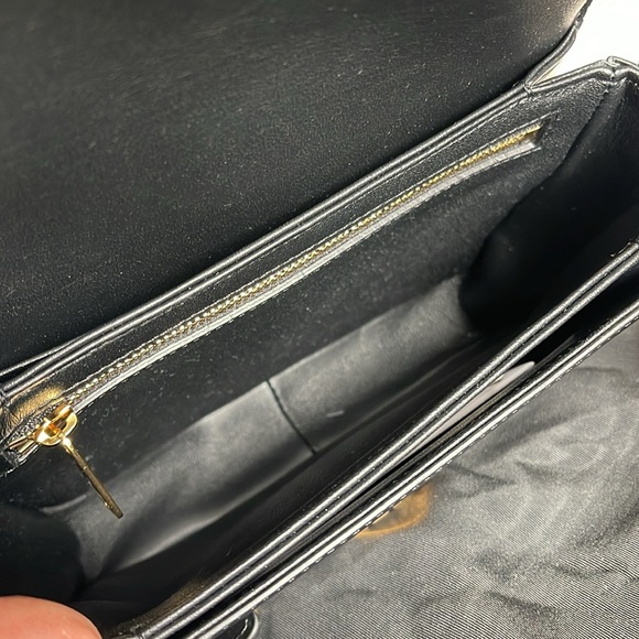 Celine Teen Triomphe, shiny calfskin, black - Picture 7 of 11